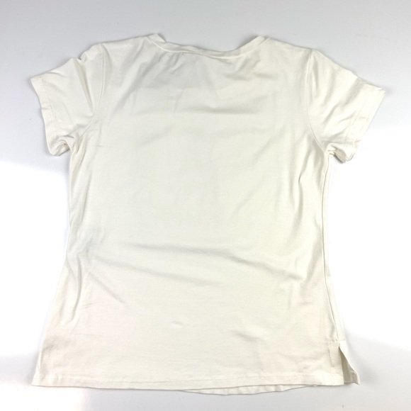 Women’s Peace & Love Ivory T Shirt Size Small NWT - Picture 2 of 5